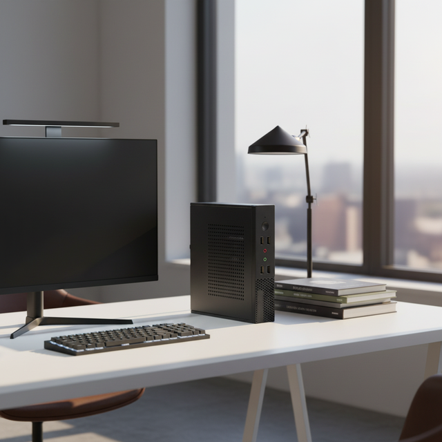 High Performance Enterprise Mini PC Intel i7 i9 VESA Mount Mini Desktop Computer Workstation for Office Monitor Setup