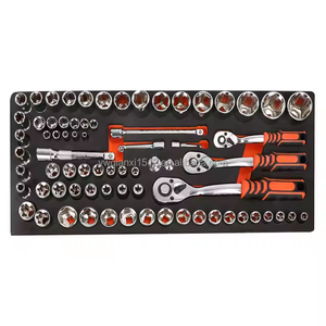 Professional High Quality 408-Piece Portable Kit Three-<strong>Drawer</strong> <strong>Tool</strong> Box Set Heavy Duty <strong>Drawers</strong> Electrical Drills Hex Wrenches OEM - Product Image 3