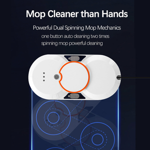 <span class=keywords><strong>Robot</strong></span> limpiador de ventanas W24D con APP, <span class=keywords><strong>Control</strong></span> remoto inteligente, detección inteligente de bordes, limpiador automático de alta succión para el hogar - Product Image 4