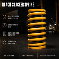 Ressort de compression robuste pour reach stackers
