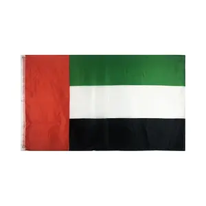 Venta al por mayor barato nacional 3x5 pies banderas impresión poliéster todos los países bandera pancartas