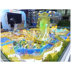 Modèle à l'échelle architecturale haute fidélité: complexe miniature avec verdure, pour les spectacles de conception immobilière et urbaine - Product Image 3