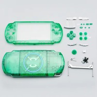 Coque transparente pour console PSP 3000, ensemble complet de boutons de remplacement, pièces de réparation, accessoires, kit de bricolage