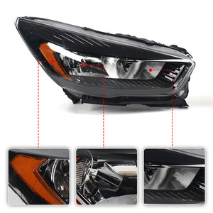 Per Ford Escape <span class=keywords><strong>Kuga</strong></span> 2017-2019 lampada faro nero trasparente CJ5Z13008C - Product Image 2