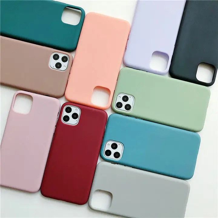 Funda de silicona suave para teléfono móvil, carcasa protectora a prueba de golpes para iPhone 13 12 11 Pro max XR