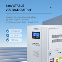 Stabilisateur de tension triphasé AVR 60kva Stabilisateur de tension triphasé 60 Kva avec écran LCD