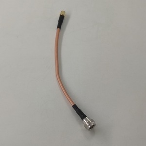 ชุดสายเชื่อมต่อแบบโคแอกเชียล RF พร้อมขั้วต่อแบบ Crimp สำหรับเสาอากาศ ขั้วต่อ SMA ตัวผู้ แบบ Crimp  และขั้วต่อแบบ Crimp สำหรับ Vers N ตัวเมีย  สาย RG142 - Product Image 5