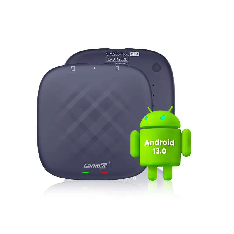 Carlinkit 8G 128GB tragbares Carplay Android 13 System Wireless Android Auto Ai Multimedia-Box Netflix Youtube Carplay