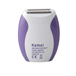 Épilateur professionnel pour femmes, machine à poils rechargeable, mini épilateur indolore Kemei Km-280R, rasoir portable pour femmes - Product Image 6
