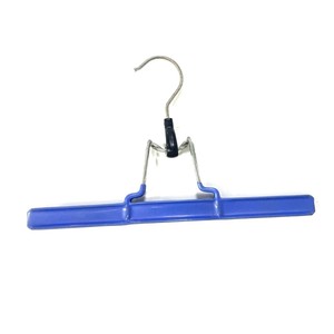PVC clothes <b>hanger</b> cover, multi-functional dip-coated clothes <b>hanger</b>, PVC trouser clip <b>hanger</b>, non-slip surface treated with - Product Image 1