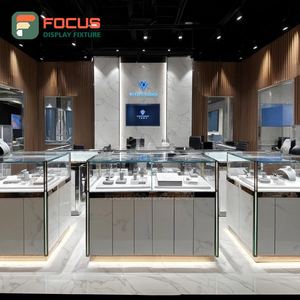 Vitrina de Vidrio Comercial para Exhibición Interior de Joyería, Superficie Pulida, Alta Visibilidad - Product Image 3