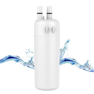 Cartouche de filtre à eau Jacobi, charbon actif, charbon de coque de noix de coco, 200ml, installation facile pour réfrigérateur, machine à café - Product Image 1