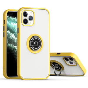 Android Couverture Arrière Mobile 360 Anneau Support Béquille Translucide Mat Étui Pour Téléphone Portable Pour <span class=keywords><strong>Samsung</strong></span> A12 A32 <span class=keywords><strong>A52</strong></span> A72 A02 A02S Coquille - Product Image 5