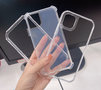 Coque Téléphone 360 Haute Qualité Antichoc 3 en 1 Transparente PC + TPU pour iPhone 17, 17 Pro, 17 Air, 16 Pro Max