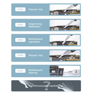 QIANLI DP شفرة يدوية مصقولة يدويًا + مقبض من ألياف الكربون غير قابلة للإنزلاق للهاتف المحمول أدوات يدوية لإصلاح إزالة الصمغ - Product Image 6