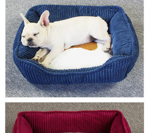 Cama Cuadrada para Perro, Cálida para Invierno, Impermeable, con Funda Extraíble, Soporte Ortopédico para un Sueño Profundo, para Razas Grandes - Product Image 2