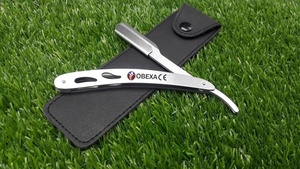 Navaja de Afeitar Profesional Obexa para Hombre, Navaja Plegable de Acero Inoxidable para Afeitar la Cara - Product Image 4