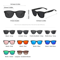 KINGSEVEN Vente Chaude Mode 2025 Lunettes de Soleil Hommes UV400 Lentille Polarisée Conduite Classique Grand Cadre Lunettes Femmes Lunettes 759