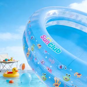Hot Sale Kids Inflatable <b>Pool</b> 74 Inch Large BPA Free Backyard Swimming <b>Pool</b> For Children Ages 3 Plus Outdoor Summer - Product Image 2