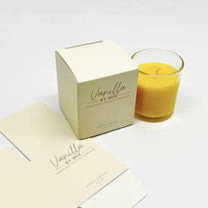 Scatole d'imballaggio dei cartoni pieghevoli riciclabili dell'oem del venditore caldo scatole di carta personalizzate per il regalo della candela - Product Image 2