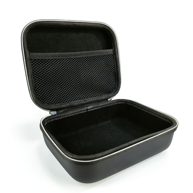 Mobile Battery Power Bank USB Cable Storage Box Portable EVA Case with Zipper Closure Casual Design