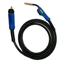 Antorcha de Soldadura con Protección de Gas, Modelo 200A 350A/500A, Accesorios MIG, Cable de Soldadura de Dióxido de Carbono Reforzado, Hecho a Medida, 3m/5m