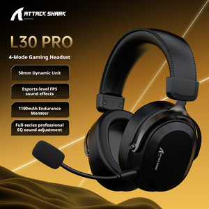 <span class=keywords><strong>Casque</strong></span> de jeu <span class=keywords><strong>sans</strong></span> <span class=keywords><strong>fil</strong></span> Attack Shark L30PRO 4-en-1 2,4 GHz/BT/3,5 mm/USB-C, faible latence pour PC PS5 <span class=keywords><strong>Switch</strong></span> Mobile - Product Image 4