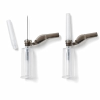 Aiguille de prélèvement sanguin de type stylo, fournisseur d'usine Sol-KL, OEM, avec verrou de sécurité, pour prélèvement multi-échantillons, avec support pré-attaché