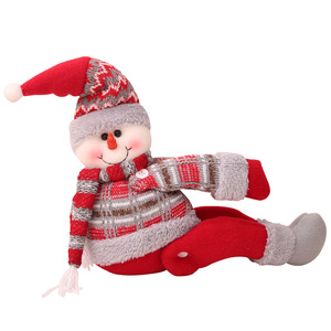 Abrazaderas de Cortina de Felpa Navideñas, Muñecos de Santa, Muñeco de Nieve y Reno, Decoración Navideña para Ventanas del Hogar, Hebillas Decorativas para Cortinas - Product Image 6