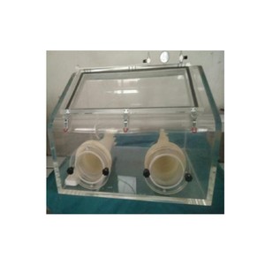 Boîte à gants en acrylique Head Wolf avec ports pour gaz inertes pour usage en laboratoire - Product Image 3