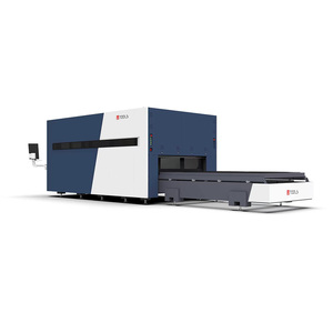 เครื่องตัด<span class=keywords><strong>ไฟ</strong></span>เบอร์เลเซอร์ UTOOLS 6000W รุ่น 3015 CNC สำหรับตัดโลหะแบบท่อและแผ่น ดีไซน์แบบปิด - Product Image 1