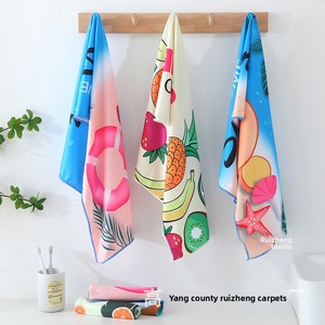 Toalla Deportiva de Verano de Secado Rápido, Absorbente, Suave, para Gimnasio, Maratón, Enfriamiento con Hielo, Rectangular, Impresión por Sublimación a Alta Temperatura, Premium - Product Image 3