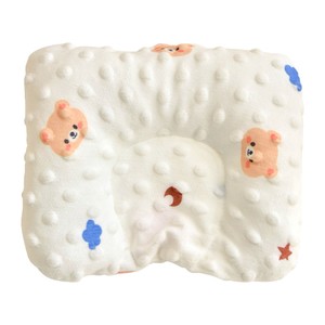 Oreiller bébé <span class=keywords><strong>en</strong></span> mousse à mémoire de forme souple pour nouveau-né, coussin ergonomique de soutien de la tête pour nourrisson, oreiller respirant pour le cou pour bébés de 0 à 6 mois - Product Image 1