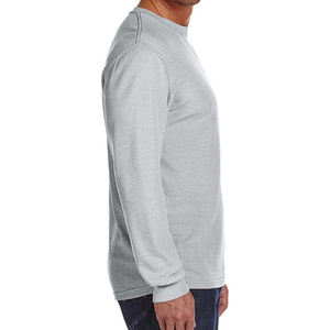 T-shirt surdimensionné délavé à l'acide pour homme, couleur personnalisée, manches courtes, 100% coton, longueur longue, prix personnalisé bon marché, chemises - Product Image 3