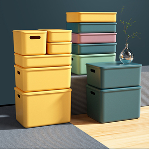 Multi-color PP Storage Box Home Storage Organization Boxes Wardrobe Storage Box