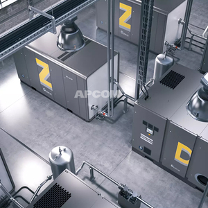 เครื่องอัดอากาศอุตสาหกรรมแบบไร้น้ำมัน Atlas Copco รุ่น ZT15 ZT18 ZT22 ZT30 ZR30 ZR37 ZT37 ZR45 ZT45 VSD FF OilFree - Product Image 4