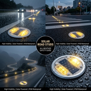 Borne <span class=keywords><strong>de</strong></span> signalisation routière <span class=keywords><strong>solaire</strong></span> à chargement automatique Dusk Dawn en aluminium blanc 135x120x50mm, clignotement synchrone GPS, encastrée pour allée - Product Image 6