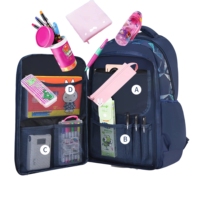 Sac d'école pliable unisexe BLUESKY, meilleur choix, imperméable, doublure en nylon Oxford, grande capacité, bretelles réglables, kit PE, voyage