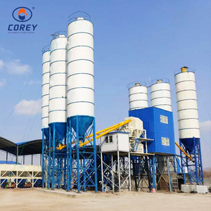 โรงงานผสมคอนกรีต COREY HZS60 ความจุ 60 ตัน/ชม. ระบบอัตโนมัติ PLC พร้อมอุปกรณ์ผสมไฟฟ้า สำหรับโครงการโครงสร้างพื้นฐาน - Product Image 2