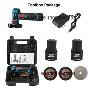 Utensili elettrici professionali da 3 pollici smerigliatrice angolare senza fili elettrica al litio portatile con batteria agli ioni di litio da 1,5 - Product Image 3