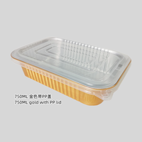 Boîte de cuisson rectangulaire oblongue 580ML 750ML 930ML en promotion, écologique, qualité alimentaire, pour pâtes, gâteaux et plats à emporter
