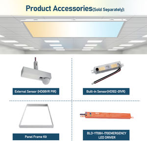 <span class=keywords><strong>Panel</strong></span> de Luz <span class=keywords><strong>LED</strong></span> Comercial de 15W-72W 1X4 2X2 2X4 ETL DLC en Existencia en EE. UU. para Oficina, Escuela, Fábrica - Product Image 6