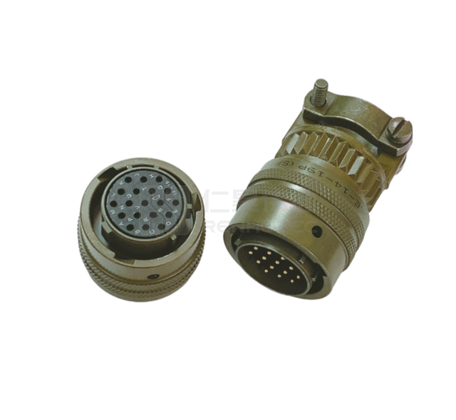 MIL-DTL-26482 Series 1 28482 Connector MS3116F14-19P Male Cable Mount Plug 19 Pin Solder Contacts