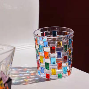 <span class=keywords><strong>Verre</strong></span> à vin classique de haute qualité, peint à la main, en cristal, multicolore, personnalisable, pour <span class=keywords><strong>whisky</strong></span> - Product Image 3