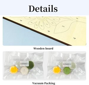 Kit de Pintura <span class=keywords><strong>por</strong></span> Números de Dibujos Animados Personalizados - Pintura al Óleo sobre Madera Contrachapada <span class=keywords><strong>por</strong></span> Números, Manualidades para Adultos, Decoración del Hogar - Product Image 4