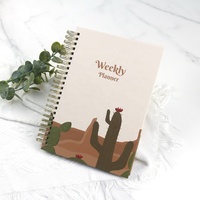 Carnet de notes enroulé à sublimation personnalisée carnet de notes à couverture rigide avec pages personnalisées planificateur de carnet de notes A4 uni en spirale