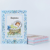 Album souvenir personnalisé pour nouveau-né avec couverture en papier, journal de grossesse, journal de la première année du bébé, carnet de souvenirs