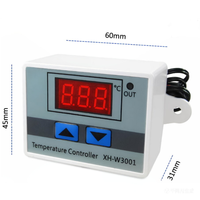 Thermostat numérique XH-W3001 24V AC110V 220V, pièces d'incubateur, contrôleur de température W3001 pour incubateur à œufs