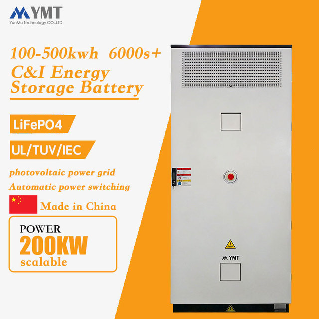 All in One Commercial 261kWh Cabinet Modular Energy Storage System With Converter Battery