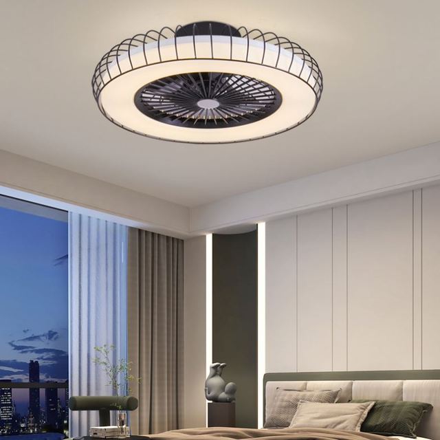 Remote Control Modern Fixture Pendant Decorative Led Ceiling Fans With Light